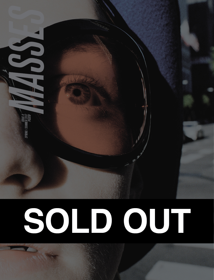 MASSES MAGAZINE ISSUE 8 COVER BY CG WATKINS & JAY MASSACRET